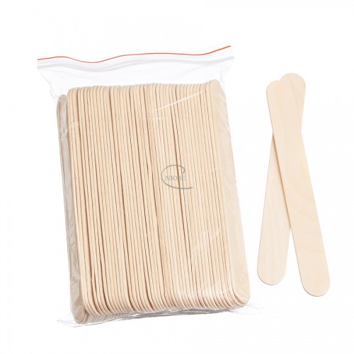 NIOBE Σπάτουλες Ξύλινες για Κερί Αποτρίχωσης 100τμχ