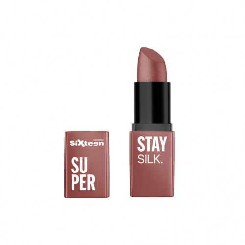SIXTEEN Super Stay Silk Κραγιόν Ν.126 (Latte)