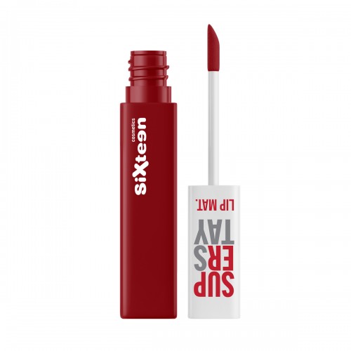 SIXTEEN Super Stay Lip Mat. Κραγιόν N.130 – Brick Red