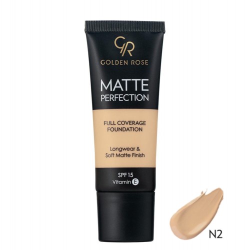 GOLDEN ROSE Matte Perfection Foundation N3