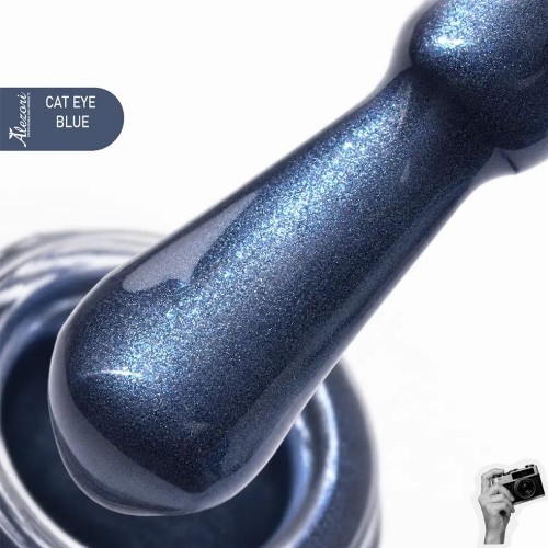 ALEZORI Gel Polish Cat Eye BLUE 15ml.