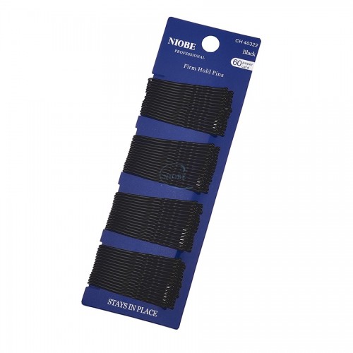 NIOBE Τσιμπιδάκια Μαλλιών Μαύρα