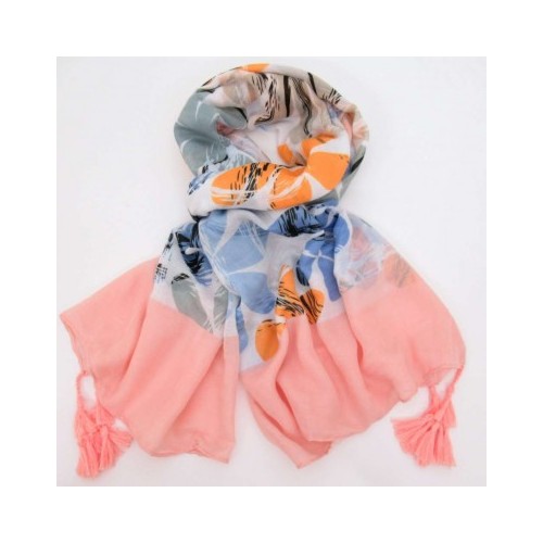 Εσάρπα Εμπριμέ Λουλούδια Φάσα