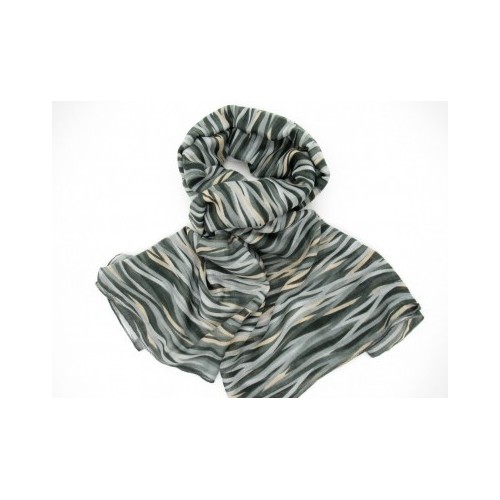 Εσάρπα Κορδέλες Μαύρη